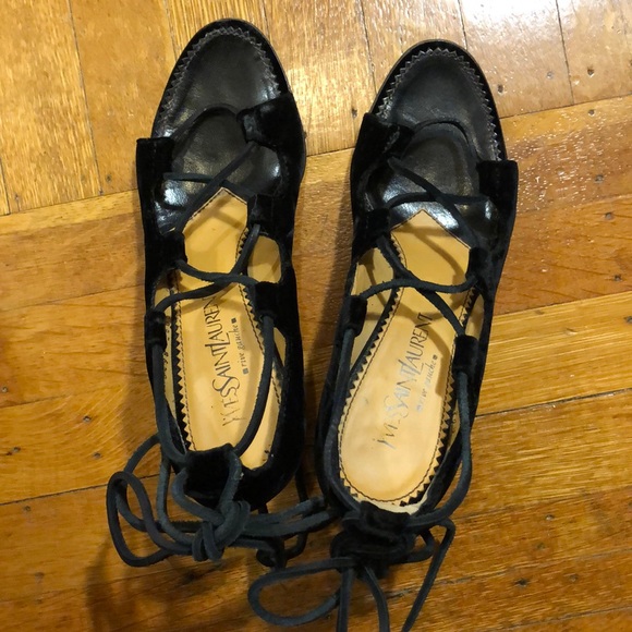 Yves Saint Laurent / YSL Gladiator Heels - Picture 5 of 7